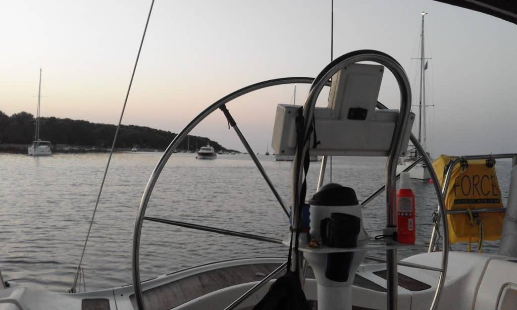 Otok Cres uvala Pogana pomalo