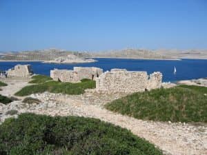 Kornati Otok Žut Mala Proversa Nacionalni park Hrvatska
