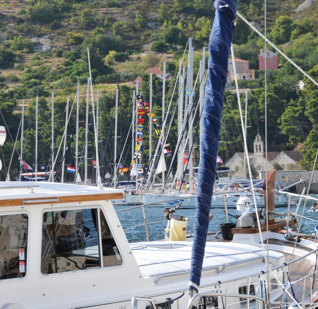Komiža, Adriatic, Sailboats