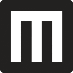 Logo M crni